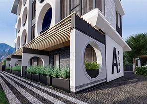 شقق بالتقسيط في  محمودلار - مجمع قيد الانشاء -مناسب للاستثمار .