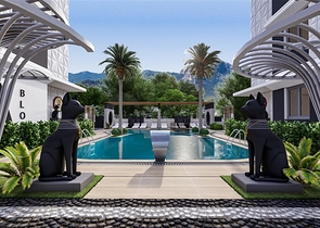 شقق بالتقسيط في  محمودلار - مجمع قيد الانشاء -مناسب للاستثمار .