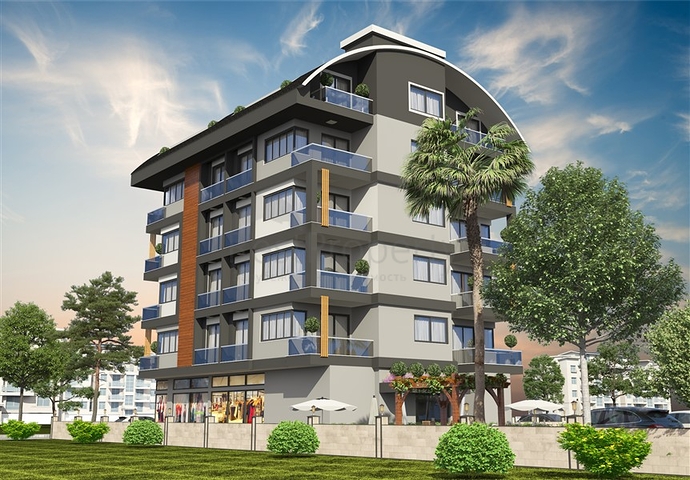 شقق بالتقسيط في الانيا - مجمع قيد الانشاء قريب من البحر - في كارجيجاك / الانيا 