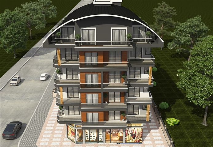 شقق بالتقسيط في الانيا - مجمع قيد الانشاء قريب من البحر - في كارجيجاك / الانيا 