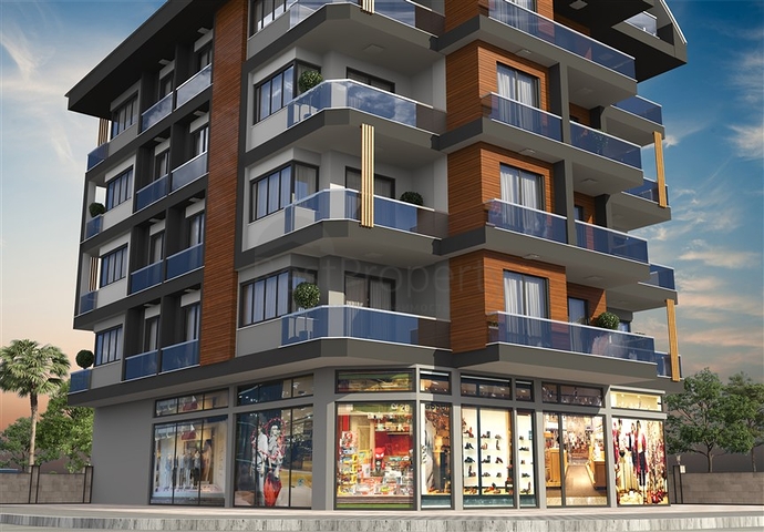 شقق بالتقسيط في الانيا - مجمع قيد الانشاء قريب من البحر - في كارجيجاك / الانيا 