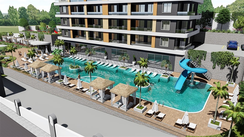 شقق بالتقسيط في الانيا -مجمع قيد الانشاء -في افسلار / الانيا 