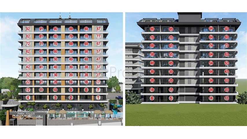 شقق بالتقسيط في الانيا -مجمع قيد الانشاء -في افسلار / الانيا 