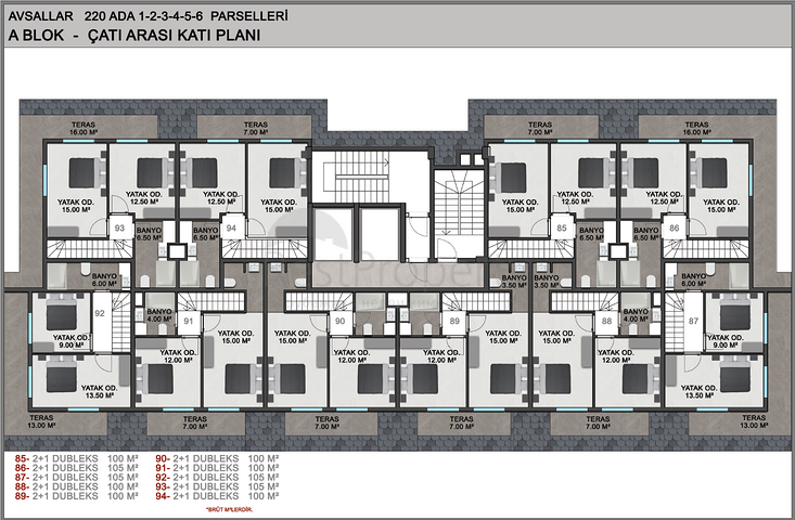 شقق بالتقسيط في الانيا -مجمع قيد الانشاء -في افسلار / الانيا 
