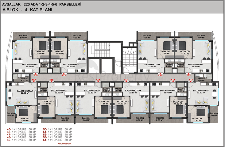 شقق بالتقسيط في الانيا -مجمع قيد الانشاء -في افسلار / الانيا 