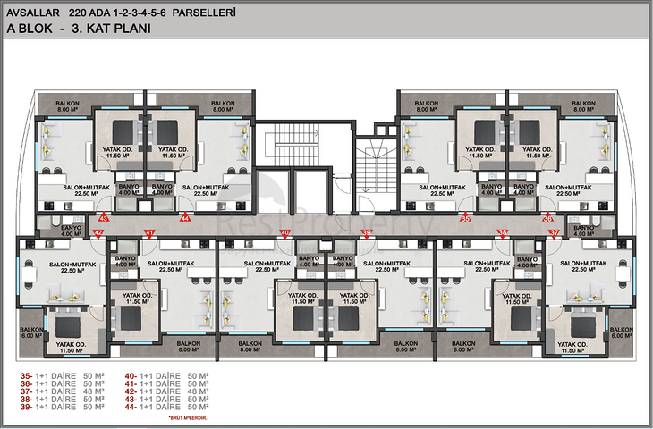 شقق بالتقسيط في الانيا -مجمع قيد الانشاء -في افسلار / الانيا 