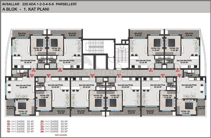 شقق بالتقسيط في الانيا -مجمع قيد الانشاء -في افسلار / الانيا 