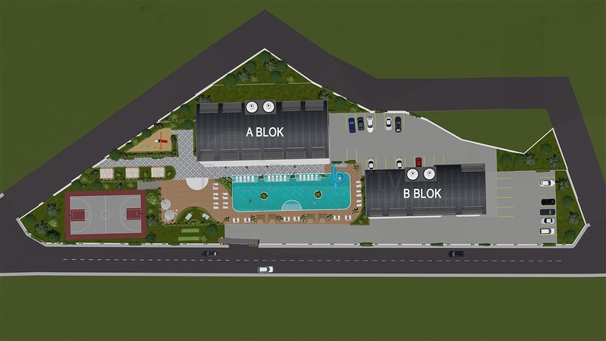 شقق بالتقسيط في الانيا -مجمع قيد الانشاء -في افسلار / الانيا 