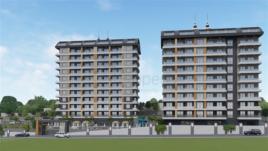 شقق بالتقسيط في الانيا -مجمع قيد الانشاء -في افسلار / الانيا 