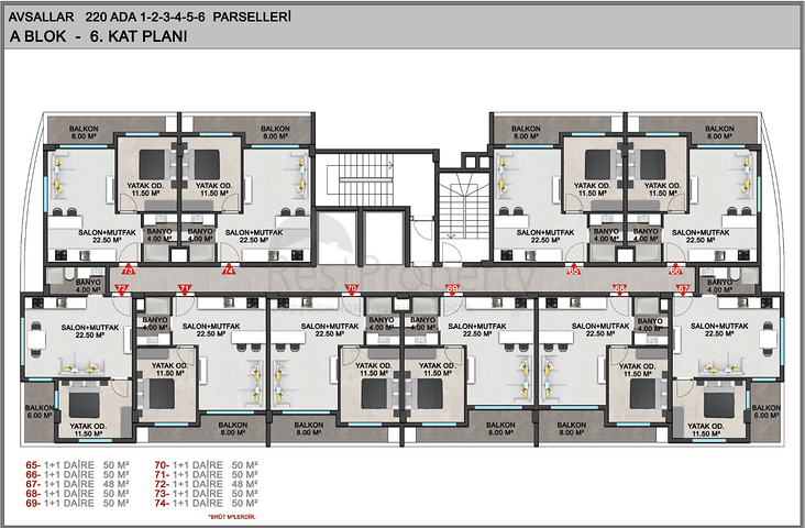 شقق بالتقسيط في الانيا -مجمع قيد الانشاء -في افسلار / الانيا 