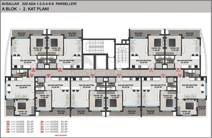 شقق بالتقسيط في الانيا -مجمع قيد الانشاء -في افسلار / الانيا 
