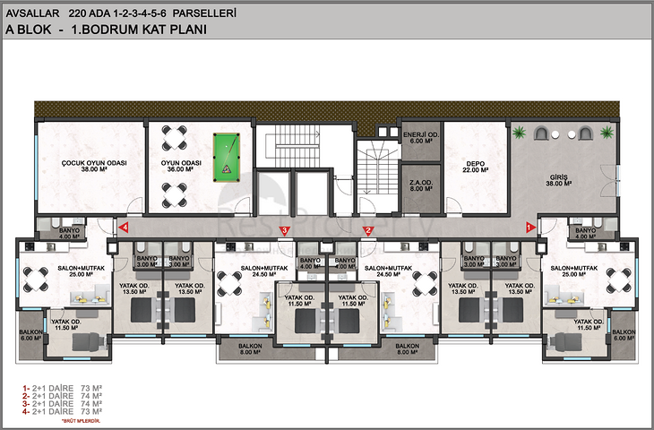 شقق بالتقسيط في الانيا -مجمع قيد الانشاء -في افسلار / الانيا 