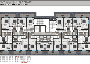 شقق بالتقسيط في الانيا -مجمع قيد الانشاء -في افسلار / الانيا 