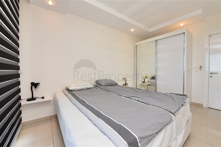 شقق اطلالة بحر في جكجلي - تصميم غرفة وصالة -مجمع 5 نجوم -الانيا 