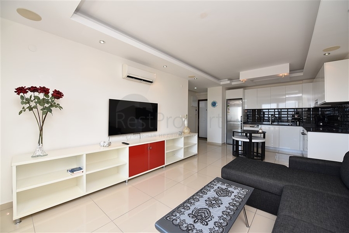 شقق اطلالة بحر في جكجلي - تصميم غرفة وصالة -مجمع 5 نجوم -الانيا 