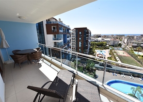 شقق اطلالة بحر في جكجلي - تصميم غرفة وصالة -مجمع 5 نجوم -الانيا 