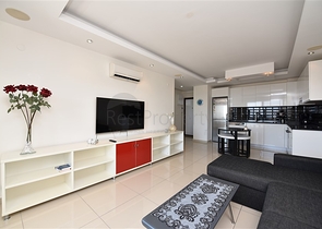 شقق اطلالة بحر في جكجلي - تصميم غرفة وصالة -مجمع 5 نجوم -الانيا 