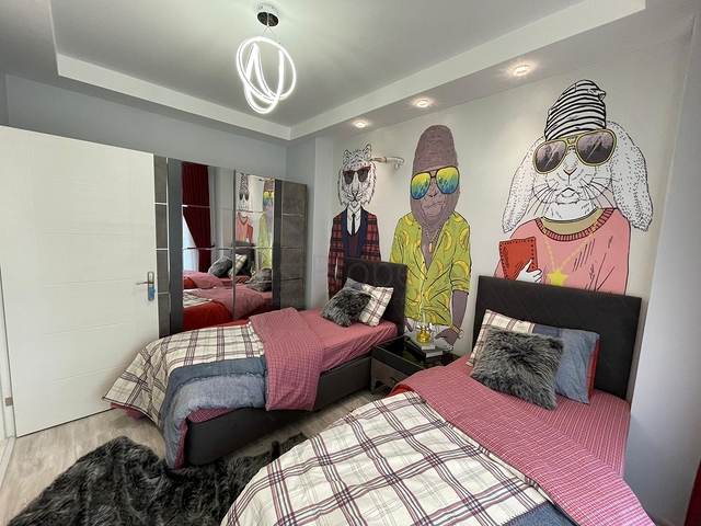 شقة جديدة للبيع في محمودلار - تصميم غرفتين وصالة -مفروشة -في محمودلار / الانيا 