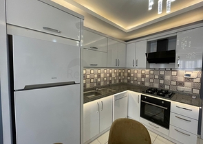 شقة جديدة للبيع في محمودلار - تصميم غرفتين وصالة -مفروشة -في محمودلار / الانيا 