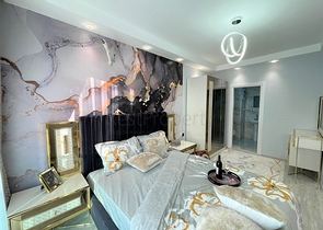 شقة جديدة للبيع في محمودلار - تصميم غرفتين وصالة -مفروشة -في محمودلار / الانيا 