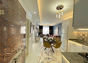 شقة جديدة للبيع في محمودلار - تصميم غرفتين وصالة -مفروشة -في محمودلار / الانيا 