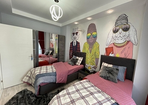 شقة جديدة للبيع في محمودلار - تصميم غرفتين وصالة -مفروشة -في محمودلار / الانيا 