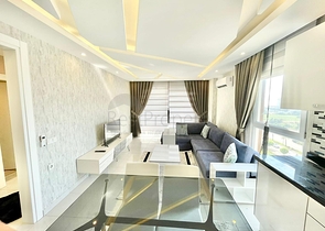 اطلالة بحرفي الانيا -شقة انيقة -تصميم 1+1 - في محمودلار / الانيا  