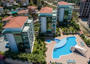 شقة في منطقة هادئة - غرفتين وصالة -ضمن مجمع انيق -كارجيجاك / الانيا