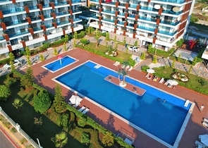 شقة مطبخ منفصل في الانيا - غرفتين وصالة -ضمن مجمع فاخر -كاستل / الانيا 