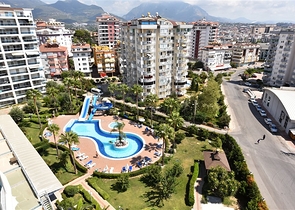 شقق في جيكجلي - ضمن مجمع فاخر -شقة غرفة وصالة -في الانيا 