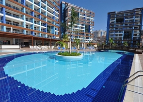 شقق فاخرة في الانيا - تصميم 2 غرفة وصالة -ضمن مجمع انيق خلف مول الانيوم - جيكجلي / الانيا 