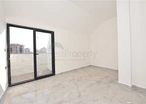 دوبلكس للبيع في الانيا - غرفتين وصالة -ضمن مجمع حديث - محمودلار / الانيا 