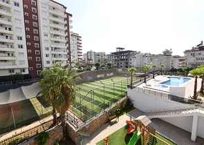 شقق للبيع في اوبا - تصميم غرفة وصالة -ضمن مجمع جديد -اوبا / الانيا 