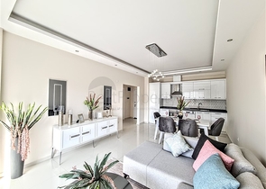 شقق فاخرة في الانيا - تصميم غرفة وصالة -ضمن مجمع انيق -في كارجيجاك / الانيا 