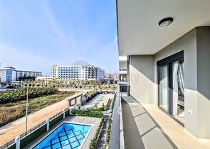 شقق فاخرة في الانيا - تصميم غرفة وصالة -ضمن مجمع انيق -في كارجيجاك / الانيا 