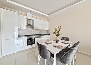 شقق فاخرة في الانيا - تصميم غرفة وصالة -ضمن مجمع انيق -في كارجيجاك / الانيا 