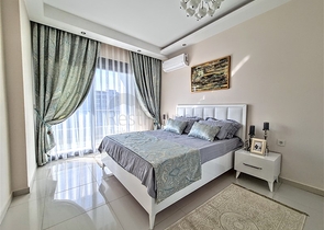 شقق فاخرة في الانيا - تصميم غرفة وصالة -ضمن مجمع انيق -في كارجيجاك / الانيا 