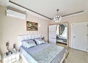 شقق فاخرة في الانيا - تصميم غرفة وصالة -ضمن مجمع انيق -في كارجيجاك / الانيا 