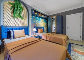 شقق للبيع في محمودلار - غرفتين وصالة -مفروشة بأناقة -ضمن مجمع سكني -الانيا 