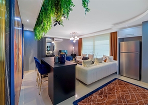 شقق للبيع في محمودلار - غرفتين وصالة -مفروشة بأناقة -ضمن مجمع سكني -الانيا 