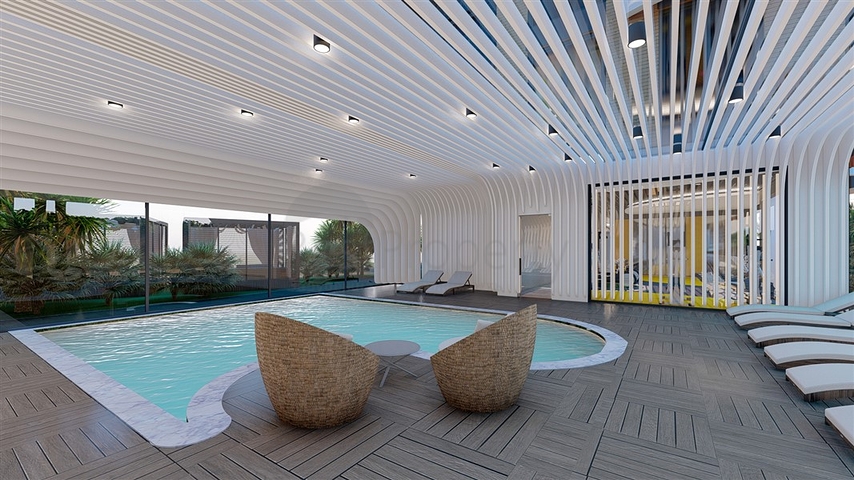 شقق بالتقسيط في الانيا - مجمع فاخر قيد الانشاء -في كاستل / الانيا 