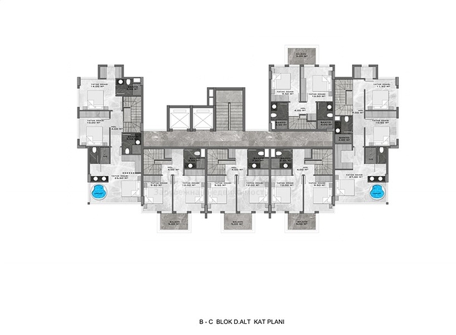 شقق بالتقسيط في الانيا - مجمع فاخر قيد الانشاء -في كاستل / الانيا 