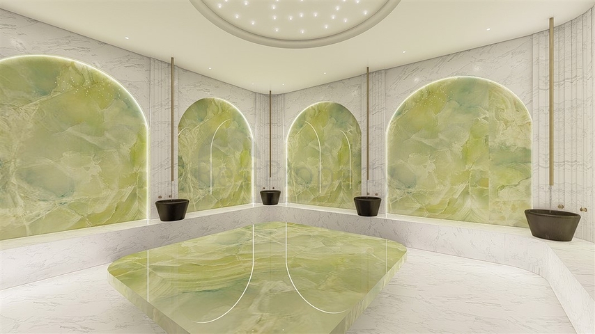 شقق بالتقسيط في الانيا - مجمع فاخر قيد الانشاء -في كاستل / الانيا 