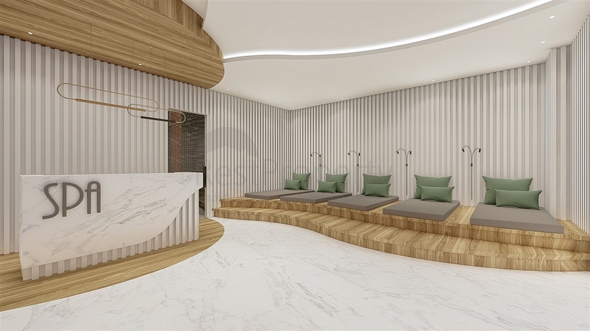 شقق بالتقسيط في الانيا - مجمع فاخر قيد الانشاء -في كاستل / الانيا 