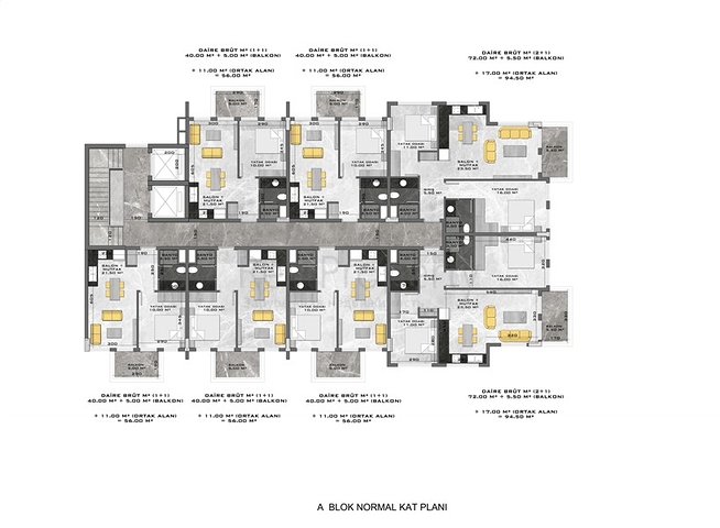 شقق بالتقسيط في الانيا - مجمع فاخر قيد الانشاء -في كاستل / الانيا 