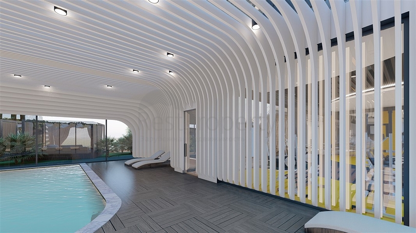 شقق بالتقسيط في الانيا - مجمع فاخر قيد الانشاء -في كاستل / الانيا 