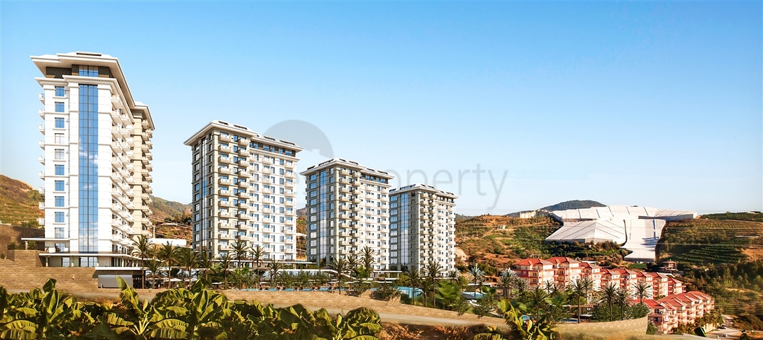 شقق بالاقساط في الانيا - مجمع فاخر قيد الانشاء في محمودلار .