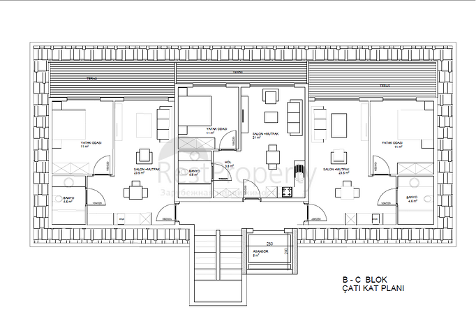 شقق بالتقسيط في الانيا - ممع ضمان تأجير  -في منطقة كارجيجاك 