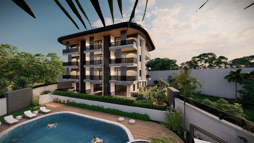 شقق عائلية للبيع في الانيا - مجمع فاخر قيد الانشاء - مركز الانيا 