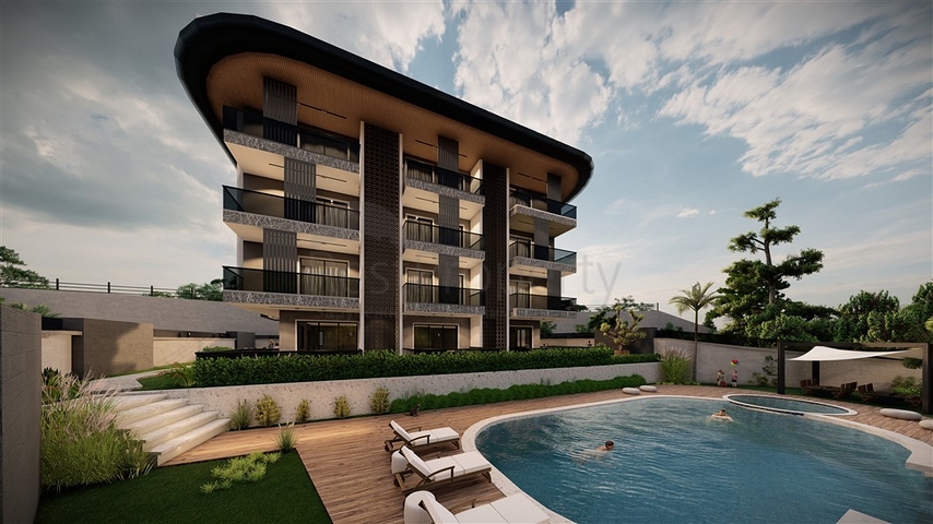 شقق عائلية للبيع في الانيا - مجمع فاخر قيد الانشاء - مركز الانيا 